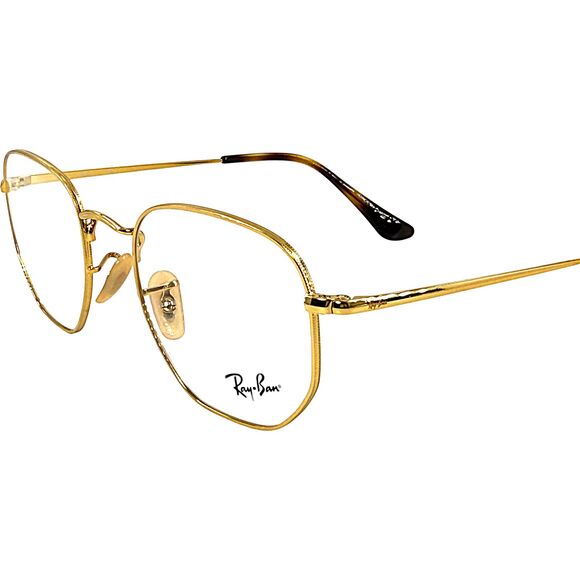 Ray Ban RB6448 Unisex Metal Eyeglass Frame 2500 Gold 51-21 - Picture 2 of 5